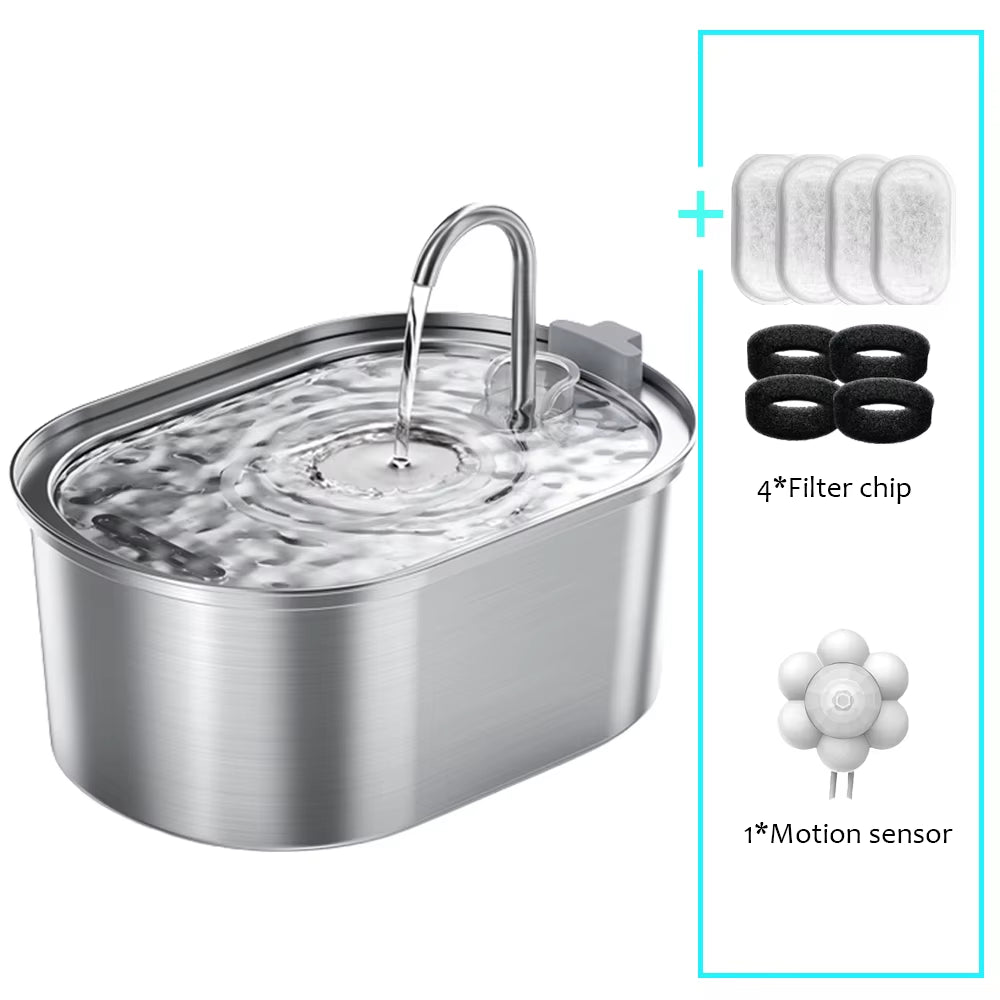 Smart Cat Water Fountain Automatic Drinker for Cats Water Feeder Pet Water Dispenser Drinking Fountain for Cats Dogs